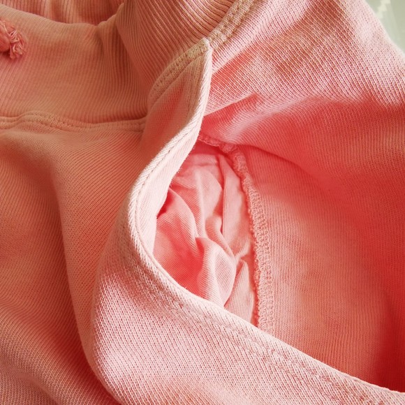 NWT Daydreamer Tie Dye Jogger Pants in Peach Combo Size X-Large Cotton Drawstrin - Picture 12 of 13